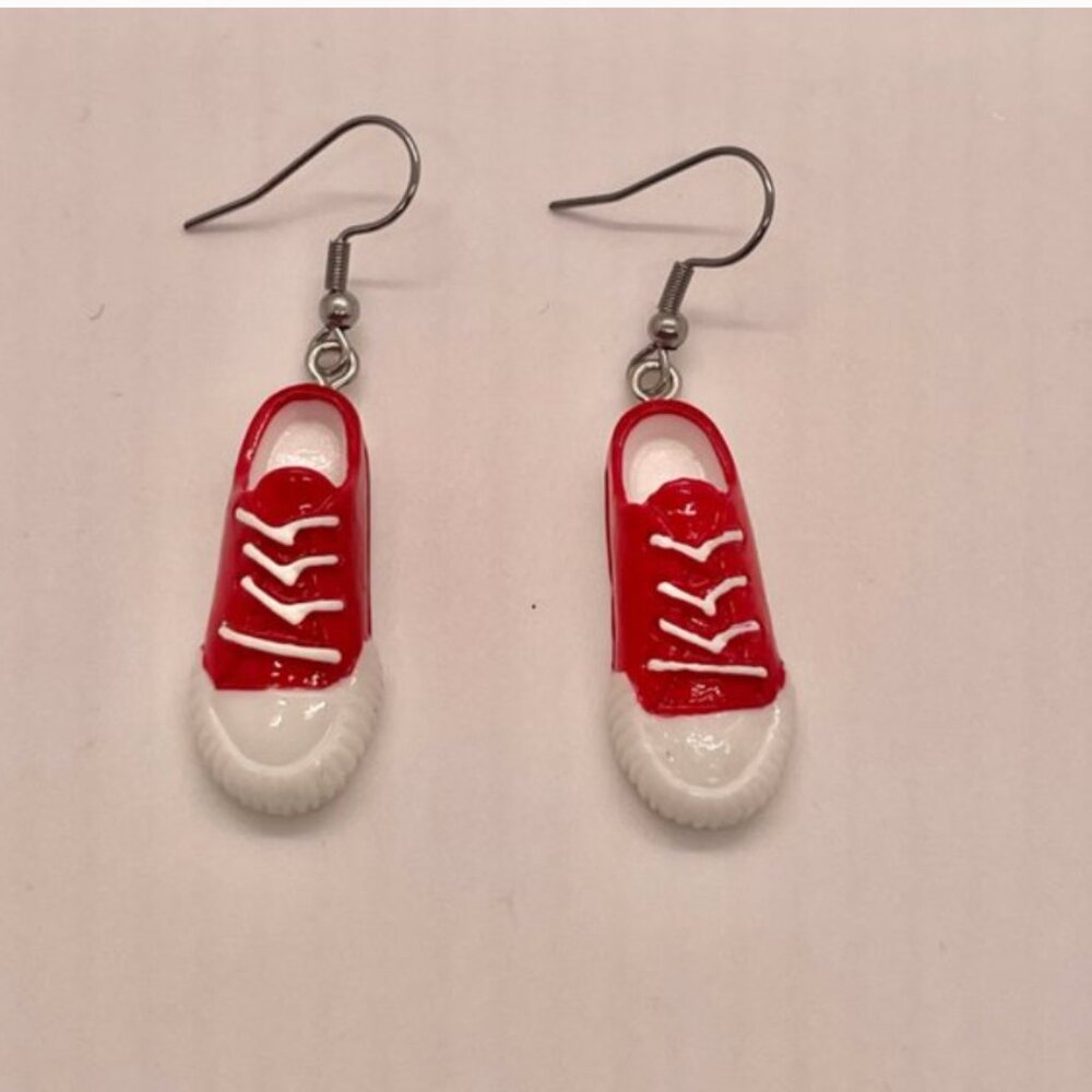 ❤️ FREE Shoe Sneaker Boho Peasant Pop Art Deco Hipster Hippie Tik Earrings